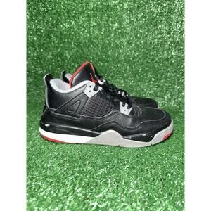Nike Air Jordan 4 Retro Bred Reimagined‎ (PS) Kids Youth Size 3Y BQ7669-006